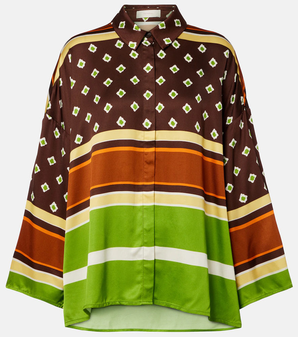  Faithfull Faithfull Camisa Cora De Satén Estampada 