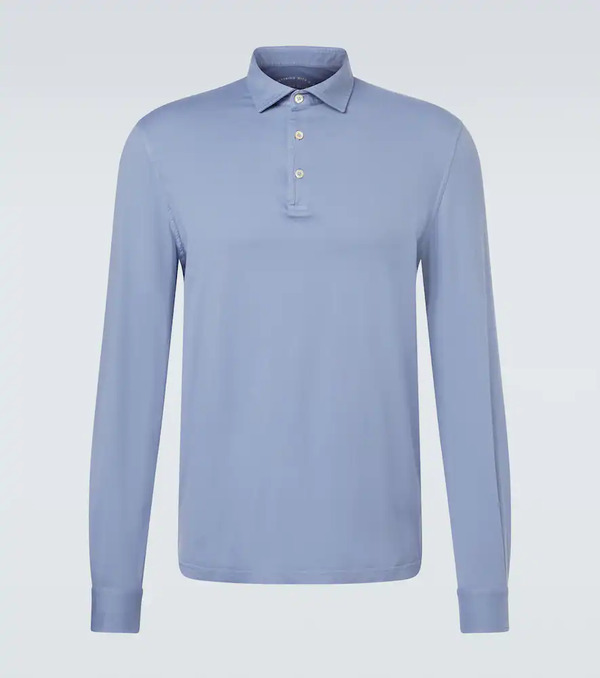  Fedeli Fedeli Polo Zero De Jersey De Algodón 