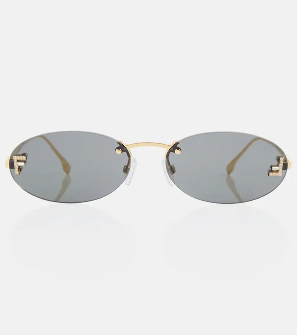  Fendi Fendi Gafas De Sol Ovaladas Fendi First 