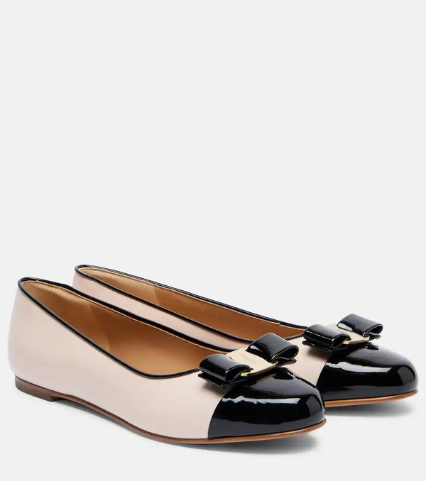  Ferragamo Ferragamo Bailarinas Varina De Piel 