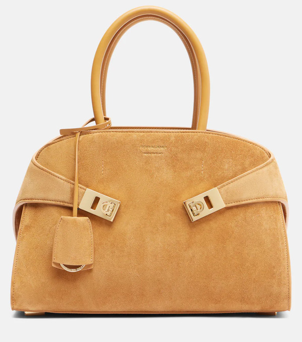  Ferragamo Ferragamo Bolso Hug Medium De Ante 