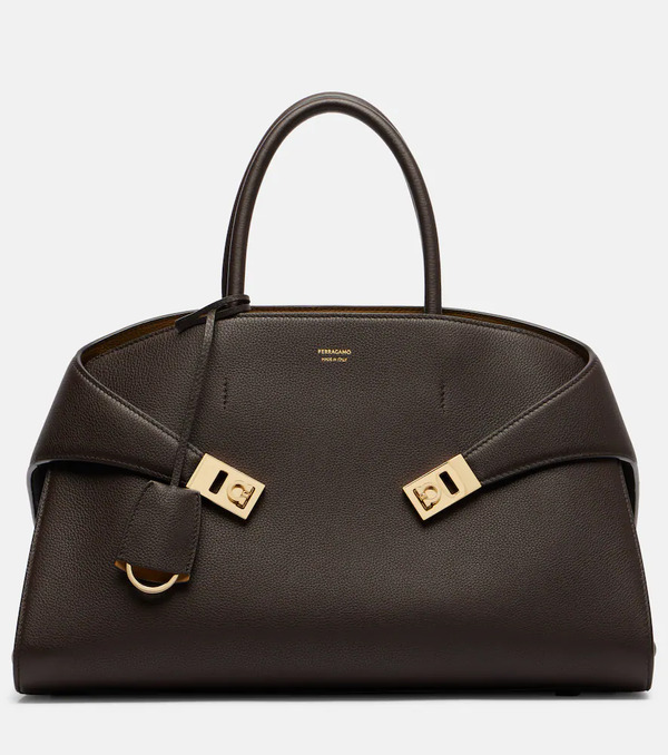  Ferragamo Ferragamo Bolso Hug Medium De Piel 