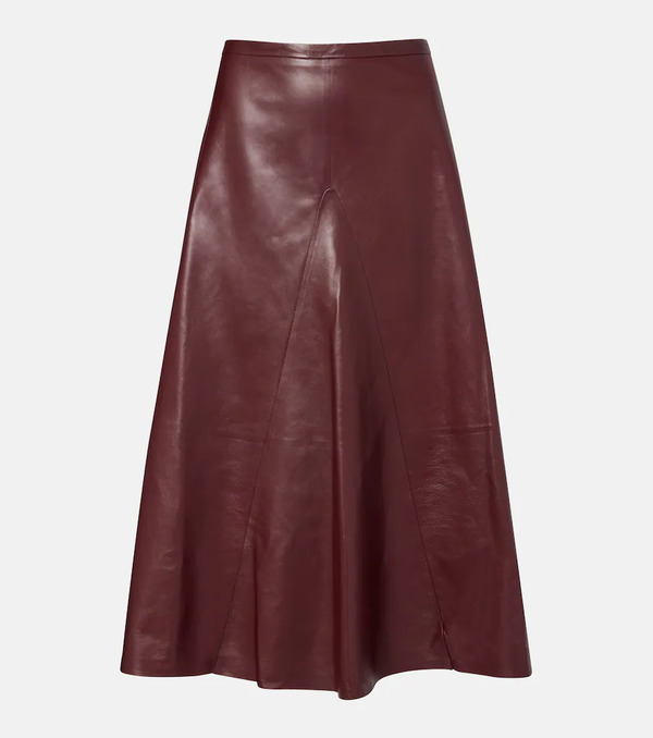  Fforme Fforme Falda Midi De Piel 