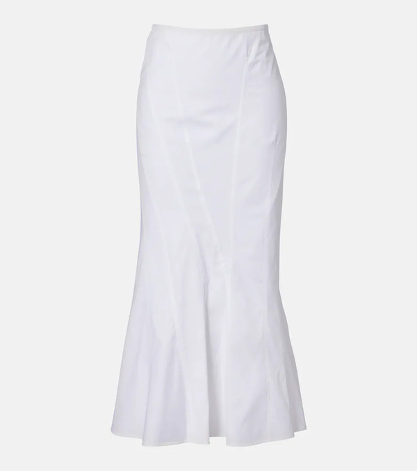  Fforme Fforme Falda Midi Ora De Popelín De Algodón 