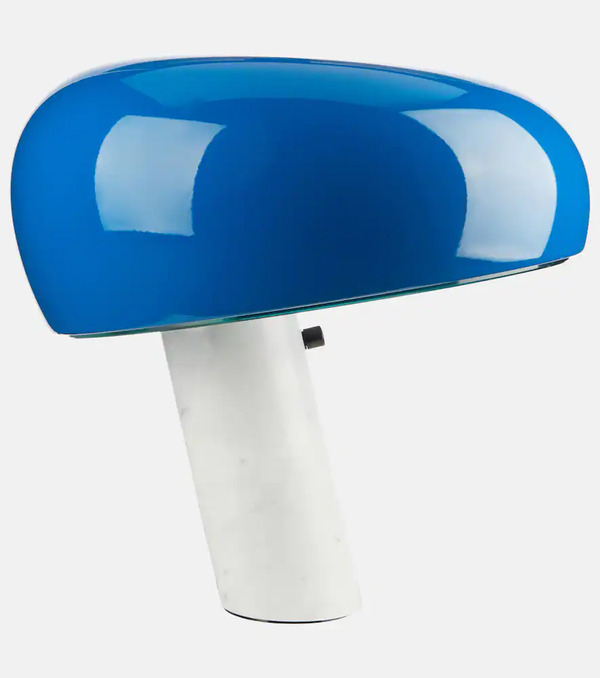  Flos Flos Lámpara De Mesa Snoopy Por Achille Y Pier Giacomo Castiglioni, Enchufe Eu 
