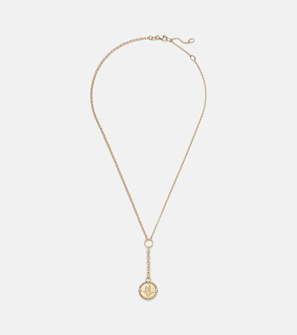  Foundrae Foundrae Collar Infinite Gratitude De Oro De 18 ct Con Diamantes 