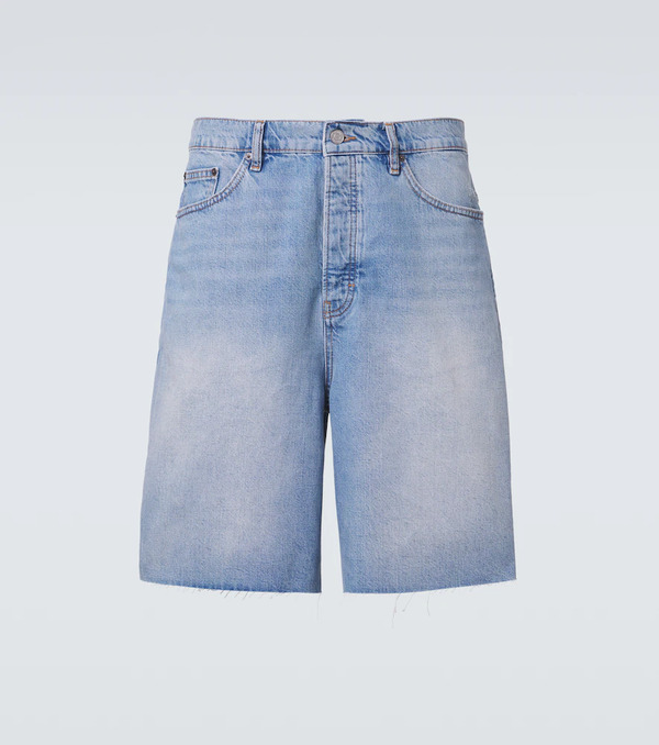  Frame Frame Bermudas De Denim Desgastadas 