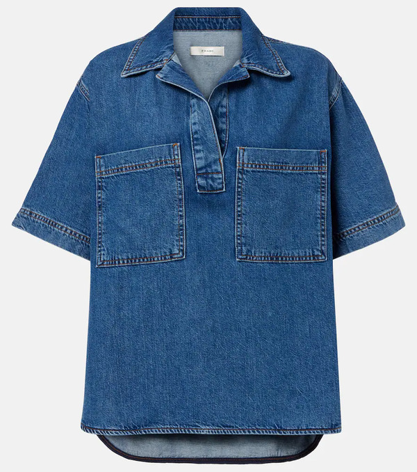 Frame Frame Camisa De Denim 
