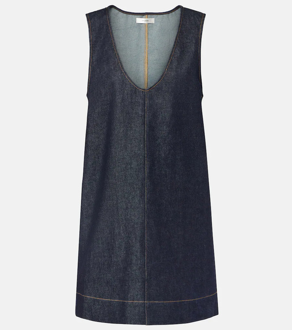  Frame Frame Vestido Corto De Denim 
