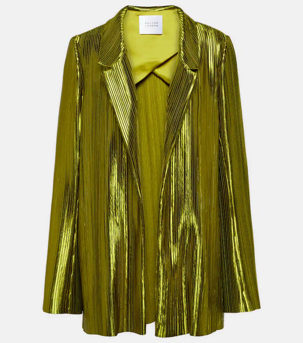  Galvan Galvan Blazer Nuage Plisado 