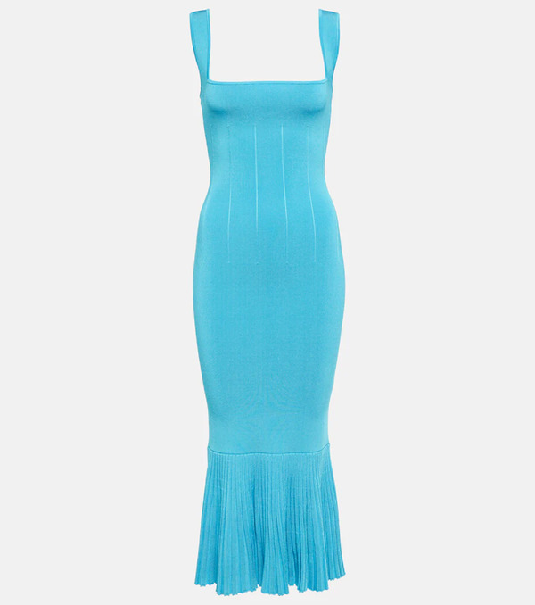  Galvan Galvan Vestido Midi Atlanta De Punto 