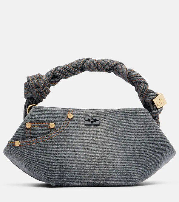  Ganni Ganni Bolso Bou Mini De Denim 