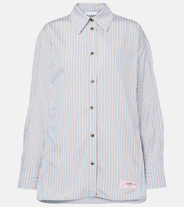  Ganni Ganni Camisa A Rayas 