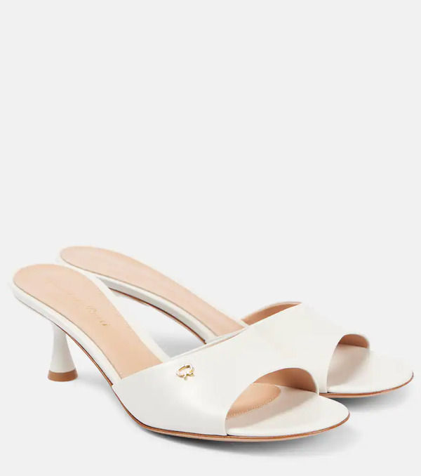  Gianvito Rossi Gianvito Rossi Mules 55 De Piel 