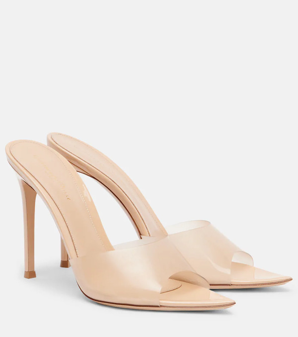  Gianvito Rossi Gianvito Rossi Mules Elle 105 Con Charol 