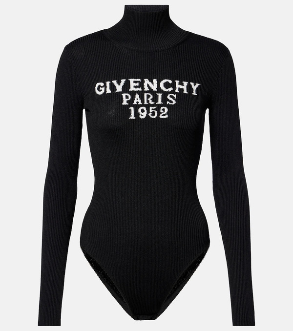  Givenchy Givenchy Body Acanalado Con Logo 