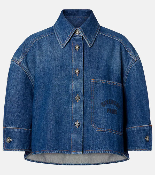  Givenchy Givenchy Camisa De Denim Oversized 