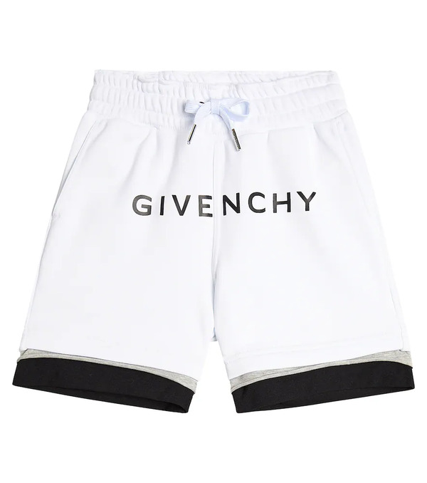  Givenchy Kids Givenchy Kids Shorts De Mezcla De Algodón 