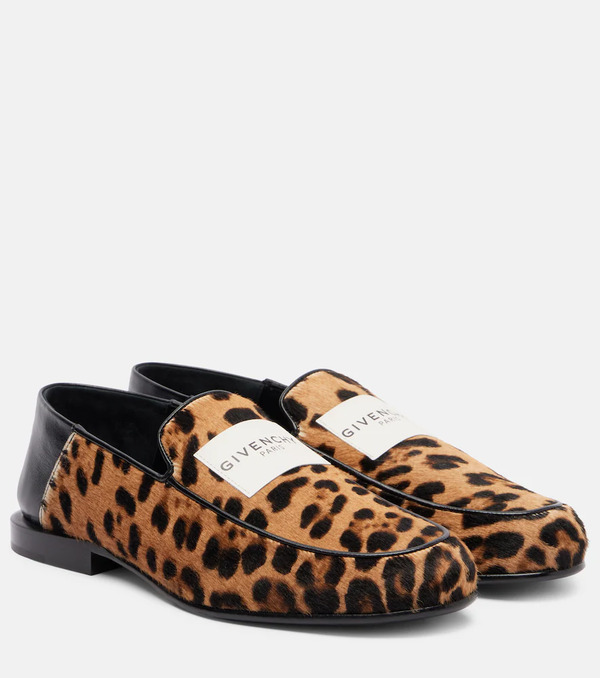  Givenchy Givenchy Mocasines Label De Pelo De Becerro Estampados 