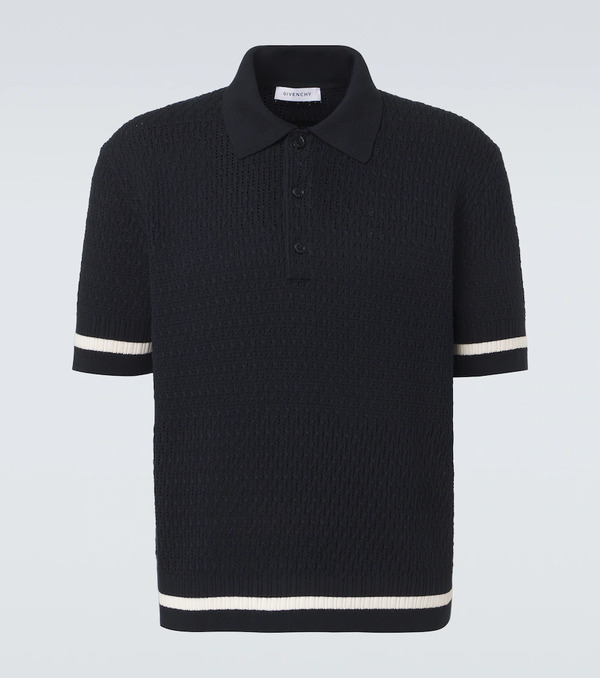  Givenchy Givenchy Polo De Croché De Algodón 