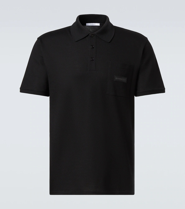  Givenchy Givenchy Polo De Piqué De Algodón Con Logo 