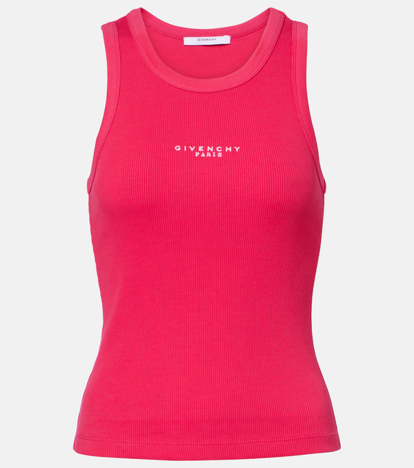  Givenchy Givenchy Top De Algodón Estampado Con Logo 