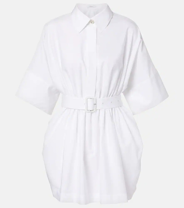 Givenchy Givenchy Vestido Camisero De Popelín De Algodón 