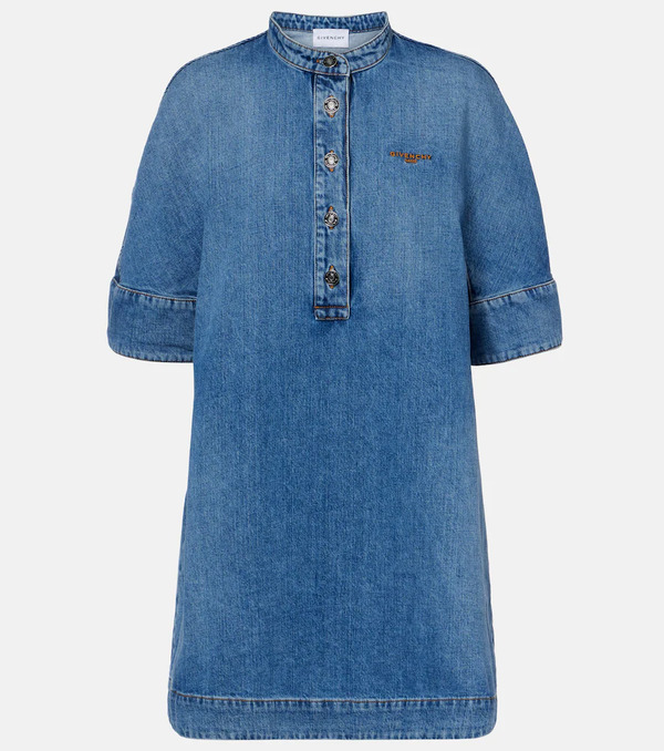  Givenchy Givenchy Vestido Corto De Denim 