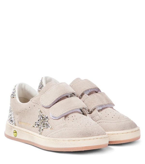  Golden Goose Kids Golden Goose Kids Zapatillas Ball Star De Ante Con Glitter 