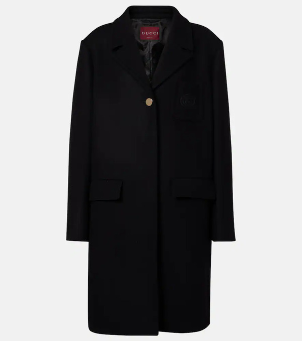  Gucci Gucci Abrigo Oversized De Lana 