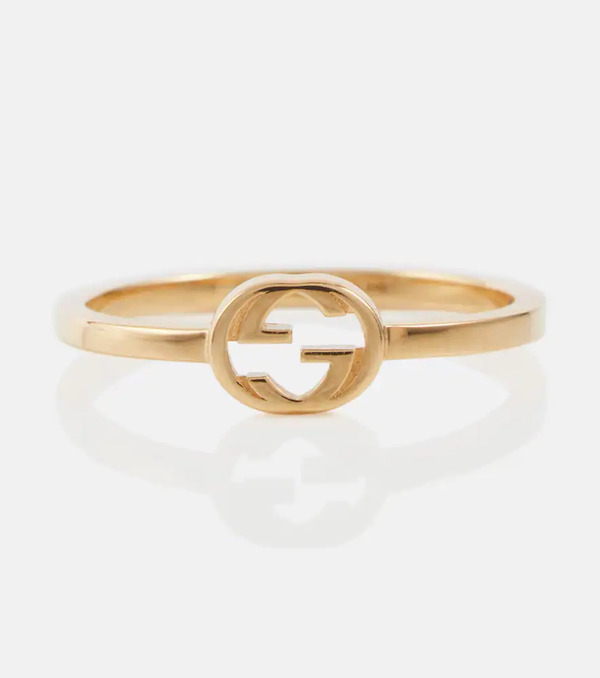  Gucci Gucci Anillo En  Oro De 18 ct Con Gg 
