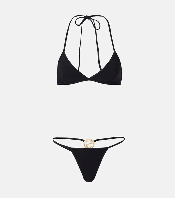  Gucci Gucci Bikini De Jersey Con Interlocking Gg 