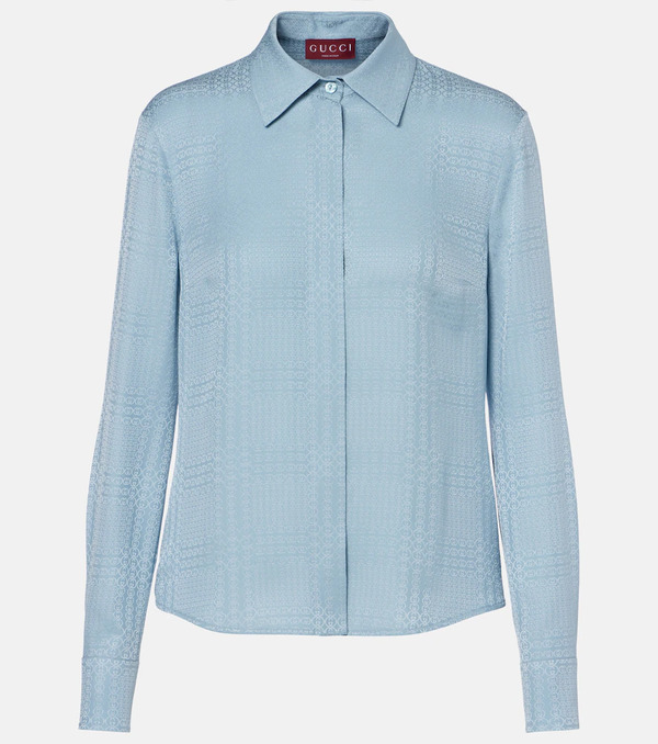  Gucci Gucci Camisa De Seda 