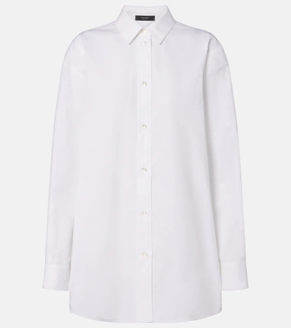  Gucci Gucci Camisa Oversized De Popelín De Algodón 