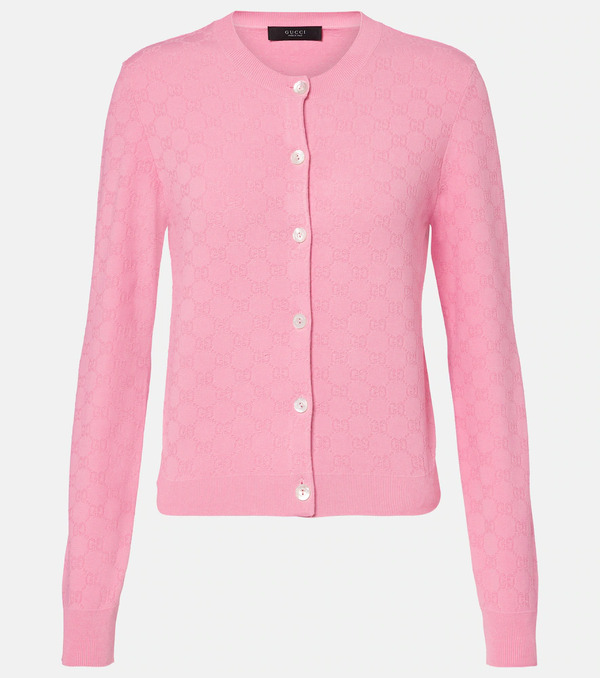  Gucci Gucci Cárdigan De Jacquard Gg 