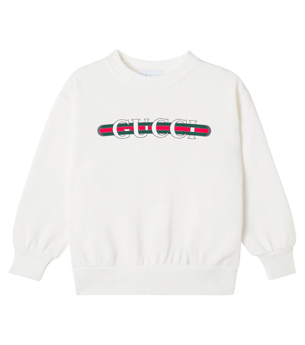  Gucci Kids Gucci Kids Sudadera De Algodón Estampada 