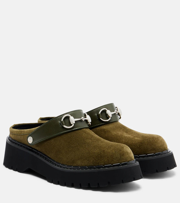  Gucci Gucci Mules De Ante Con Horsebit 