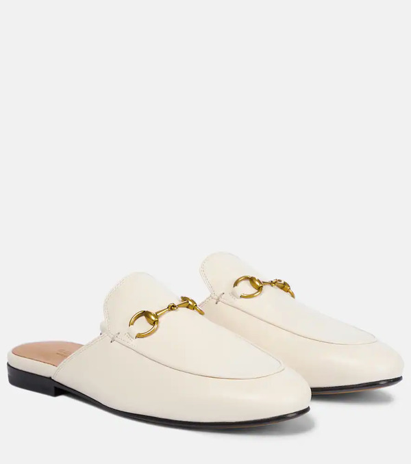  Gucci Gucci Mules Princetown De Piel 