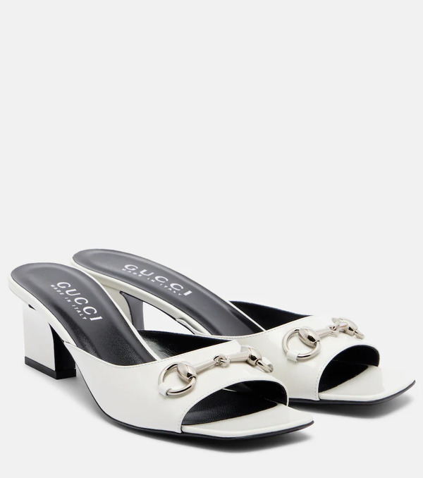 Gucci Gucci Mules Signora Horsebit De Piel 