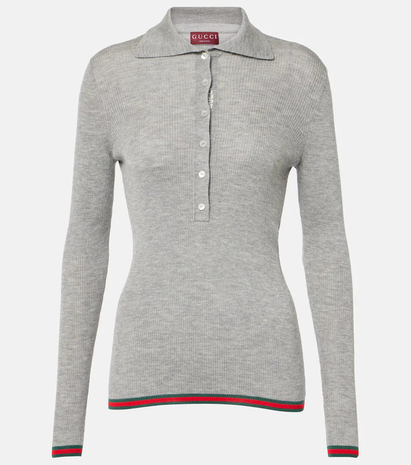  Gucci Gucci Polo De Cachemir Y Seda 