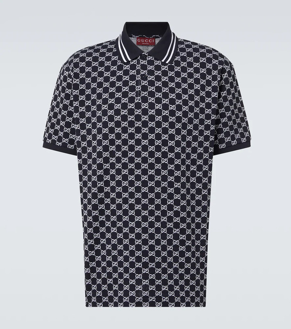  Gucci Gucci Polo Gg De Algodón 