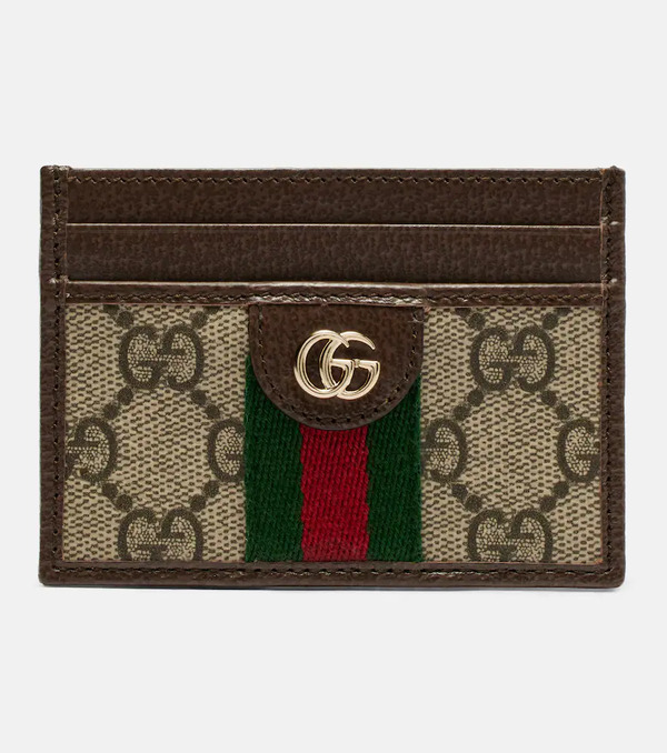  Gucci Gucci Tarjetero Ophidia Con Piel 