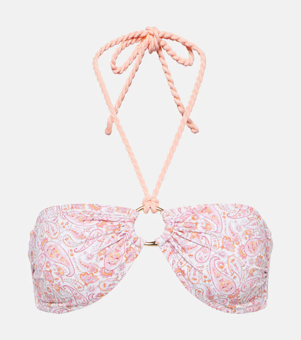  Heidi Klein Heidi Klein Top De Bikini Bandeau Muskmelon Bay 
