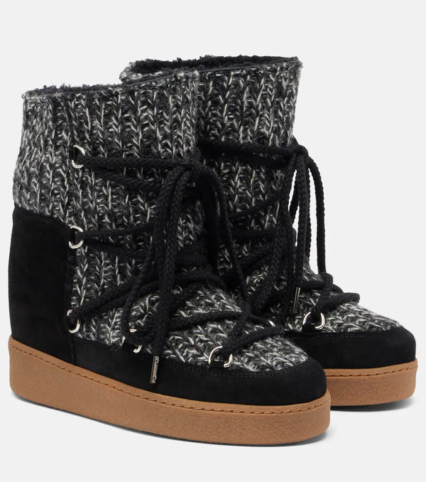  Isabel Marant Isabel Marant Botas De Nieve Con Ante 