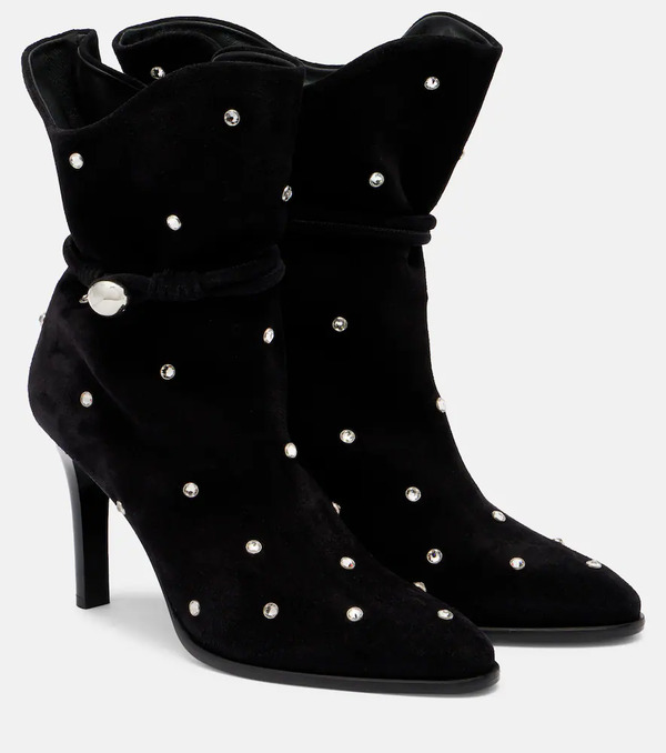  Isabel Marant Isabel Marant Botines Lolya 90 De Ante Adornados 