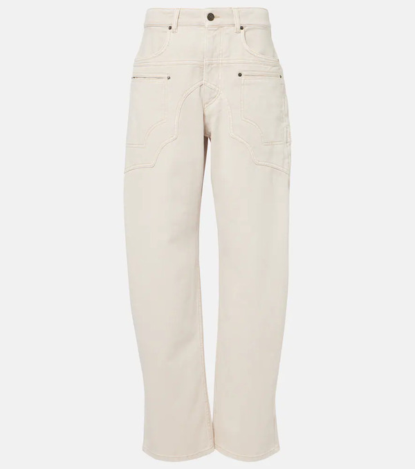  Isabel Marant Isabel Marant Jeans Anchos Beryl De Tiro Alto 