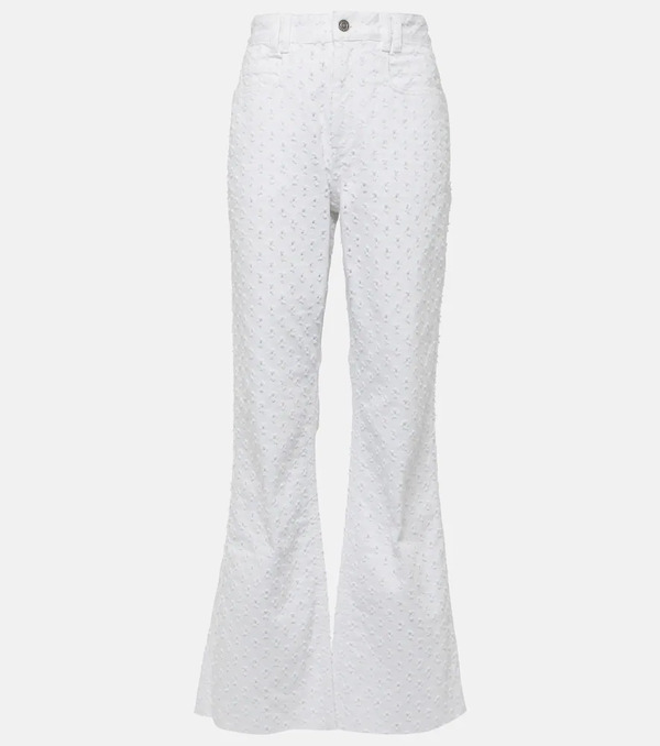  Isabel Marant Isabel Marant Jeans Flared Alvira De Tiro Alto 