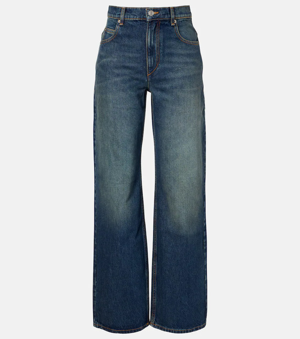  Isabel Marant Isabel Marant Jeans Rectos Dromie De Tiro Medio 