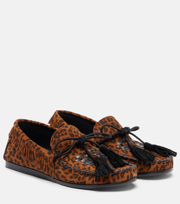  Isabel Marant Isabel Marant Mocasines Fitza De Ante Con Flecos 