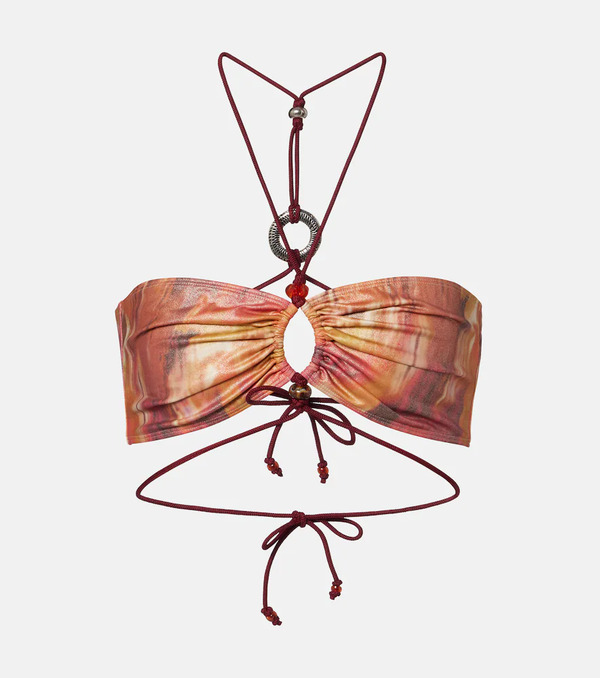  Isabel Marant Isabel Marant Top De Bikini Analia Estampado 